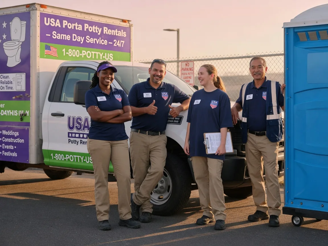 Porta Potty Rental company in Wampum, PA